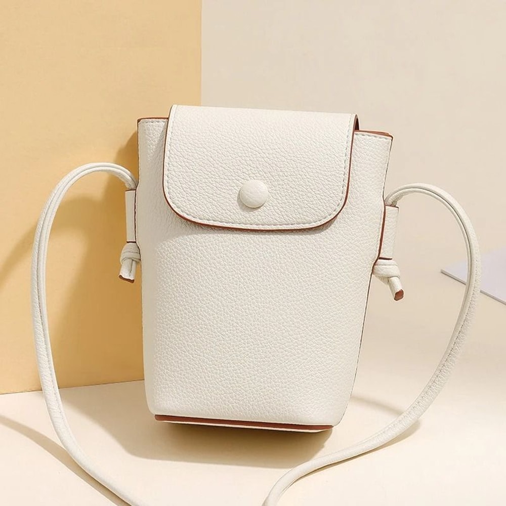 Fashionable Exquisite Soft Leather Crossbody Phone Bag 0