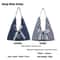 Fashionable LargeCapacity Striped Canvas Tote And Commuter Bag 9