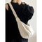 Fashionable LargeCapacity Commuter Canvas Bag With Adjustable Strap 4