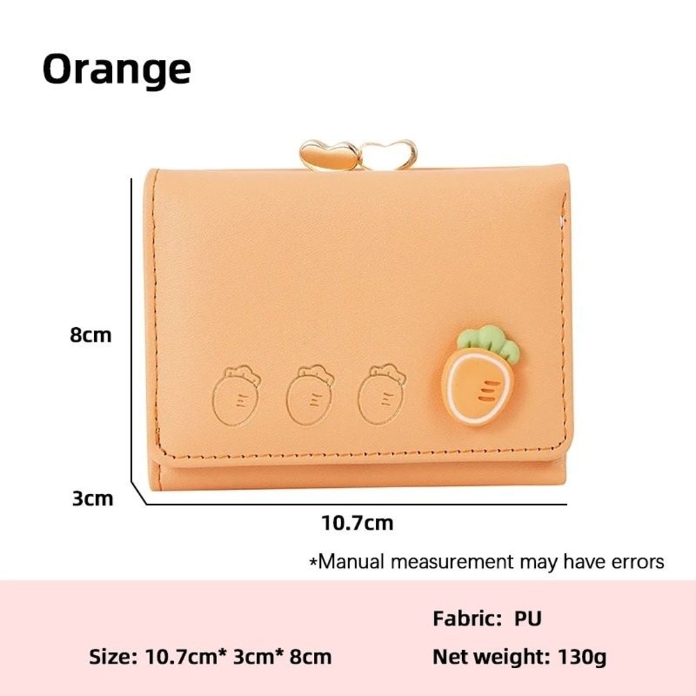 Cute Colorful Mini Fruit Folding Coin Purse 10