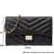 Fashionable VPattern Quilted Crossbody Chain Bag 7