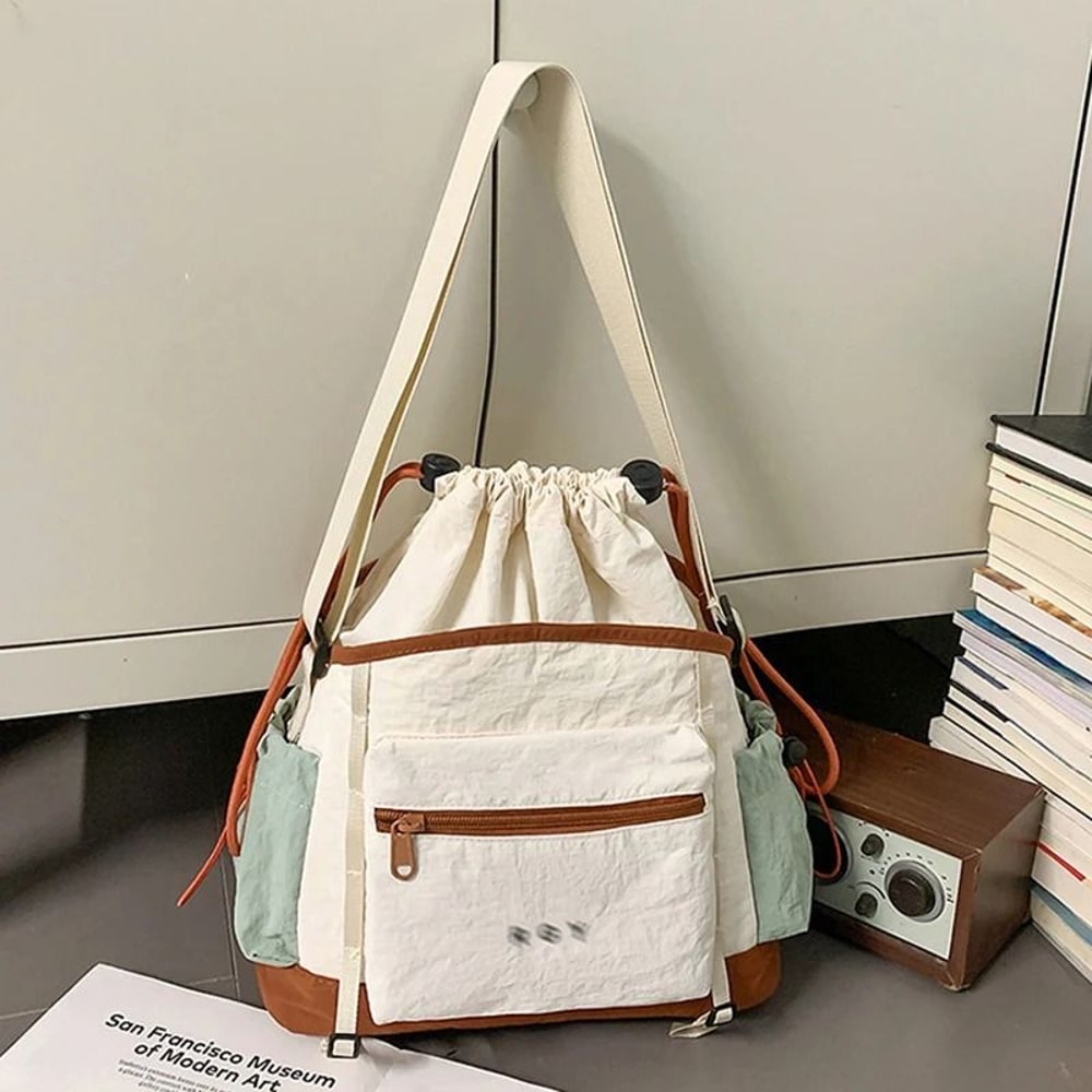 Versatile Crossbody Sports Bucket Bag For Hiking And Commuting 0