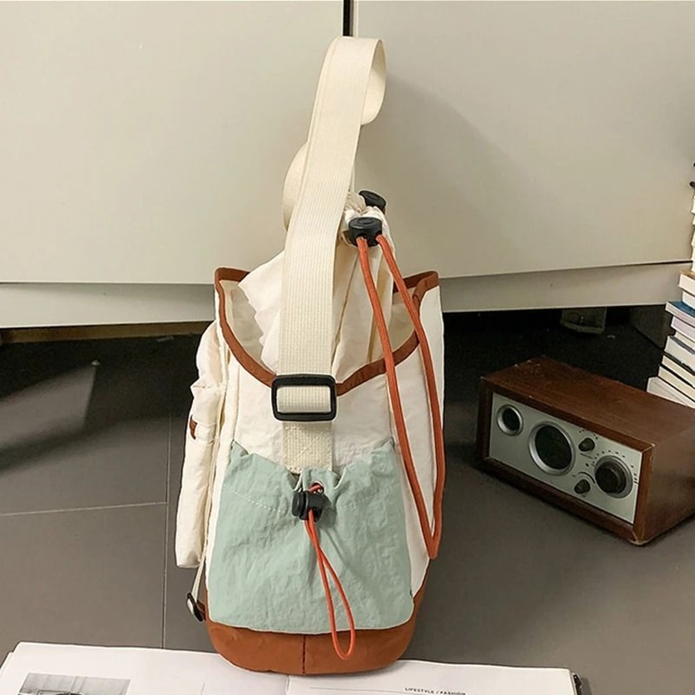 Versatile Crossbody Sports Bucket Bag For Hiking And Commuting 2