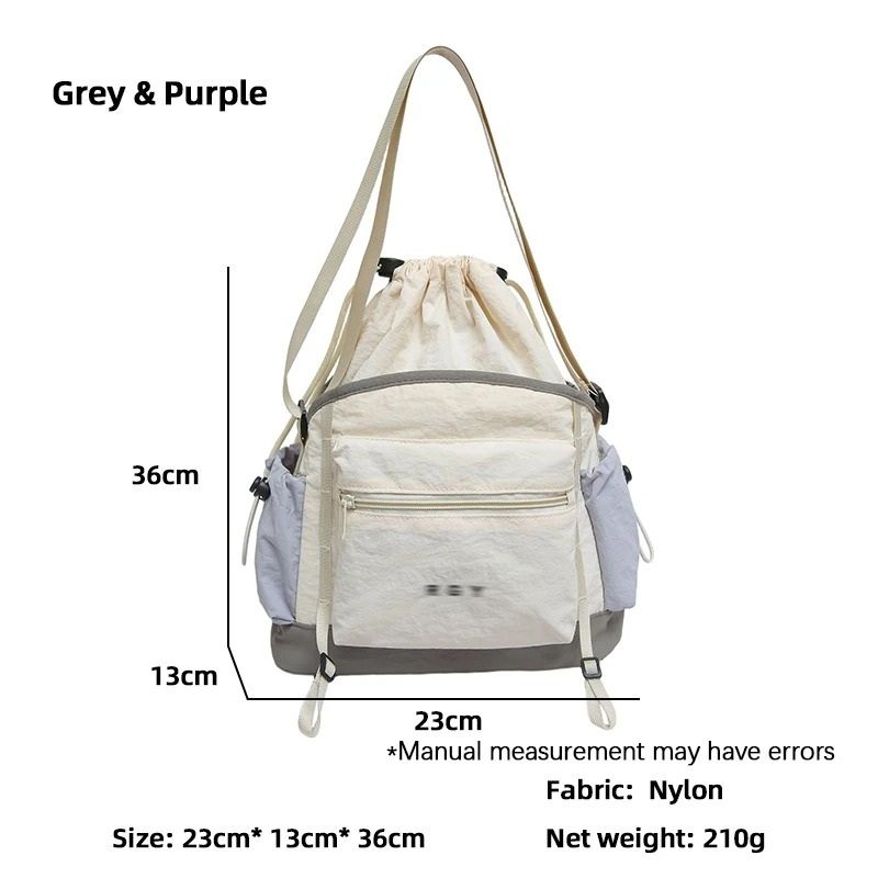 Versatile Crossbody Sports Bucket Bag For Hiking And Commuting 6