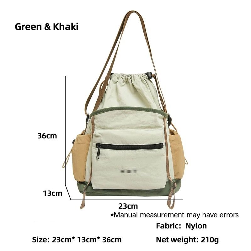 Versatile Crossbody Sports Bucket Bag For Hiking And Commuting 7
