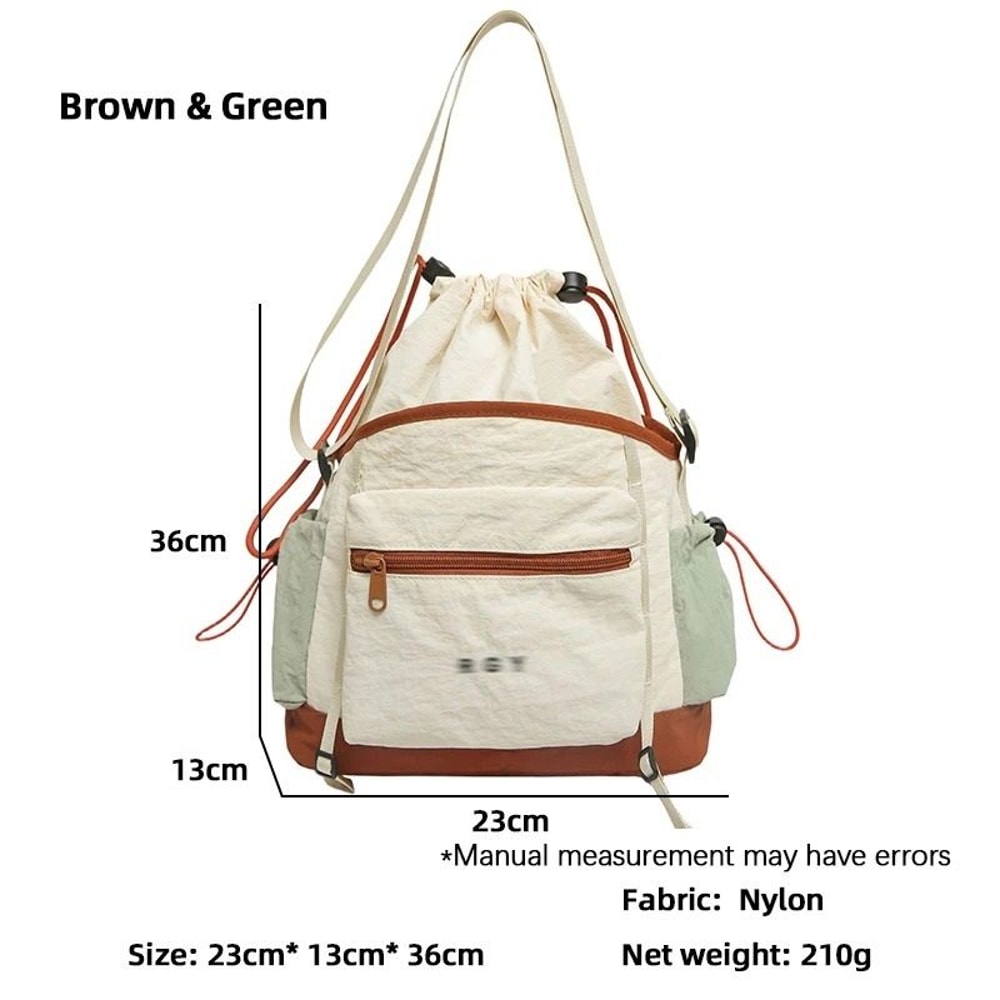 Versatile Crossbody Sports Bucket Bag For Hiking And Commuting 8