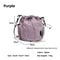 Simple And Lightweight Nylon Drawstring Crossbody Bag 11