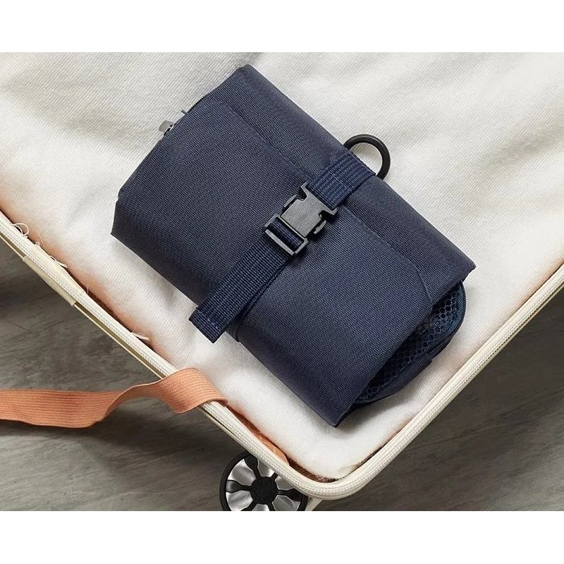 Portable Folding Toiletry Bag With Hanging Hook 4