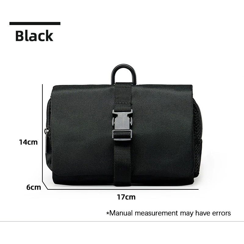 Portable Folding Toiletry Bag With Hanging Hook 6