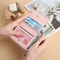 Simple And Elegant Ladies Fashion PU Spliced Small Wallet 3