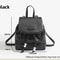 Fashionable Versatile SolidColor Drawstring Backpack 6