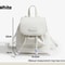 Fashionable Versatile SolidColor Drawstring Backpack 8