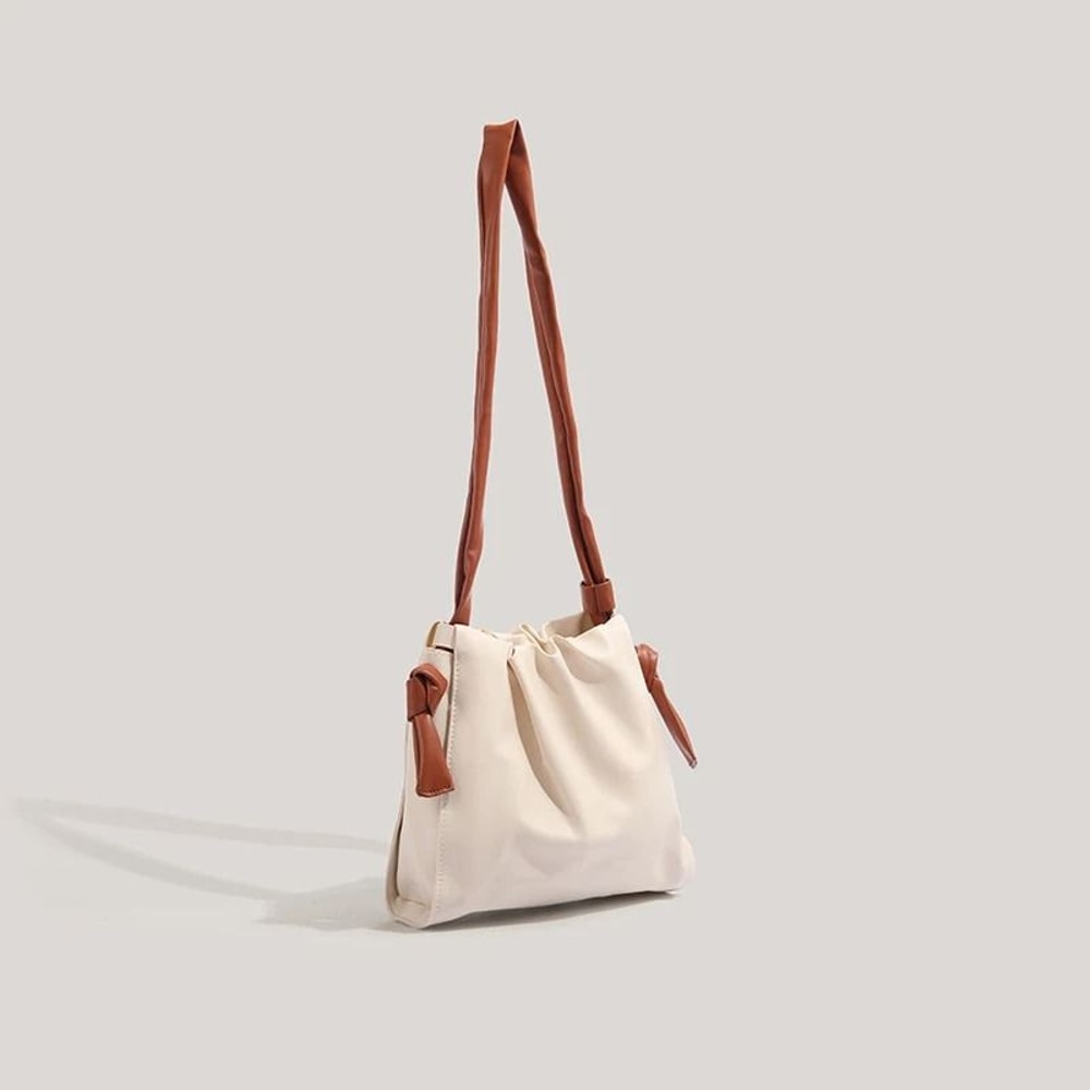 Fashionable CloudPleated Bucket And Versatile Crossbody Bag 1