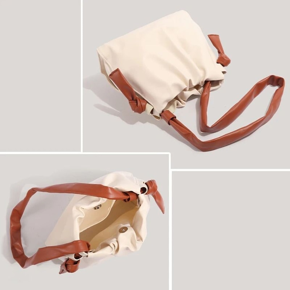 Fashionable CloudPleated Bucket And Versatile Crossbody Bag 4