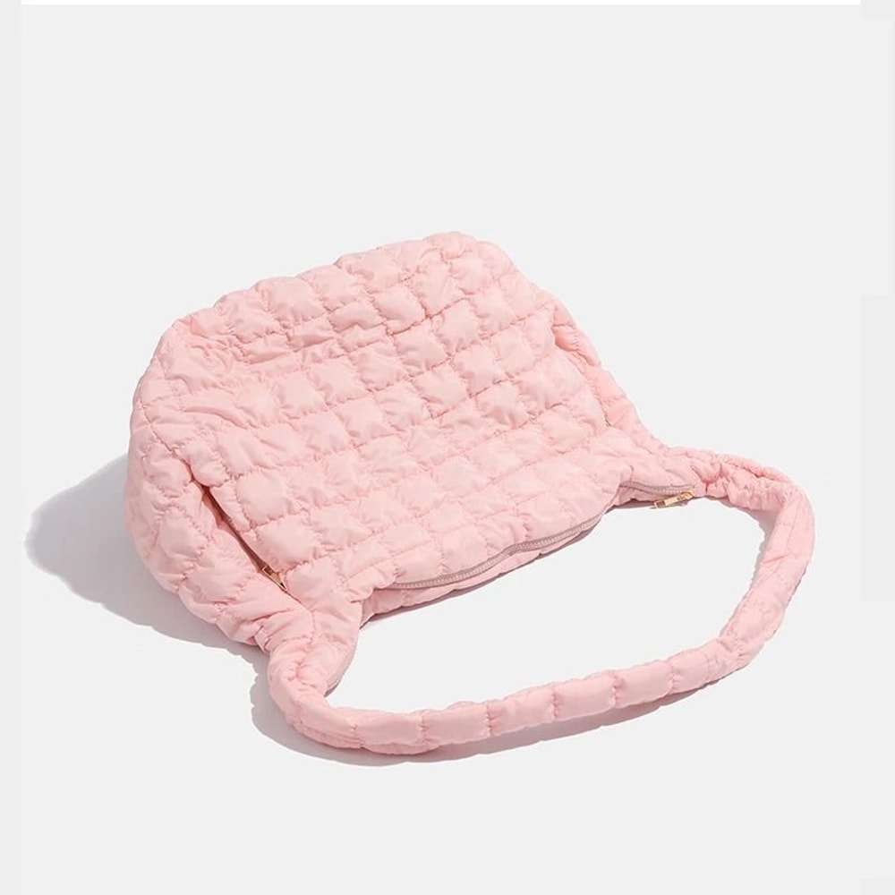 Fashionable Cloud Pleated LargeCapacity Tote And Crossbody Bag 1