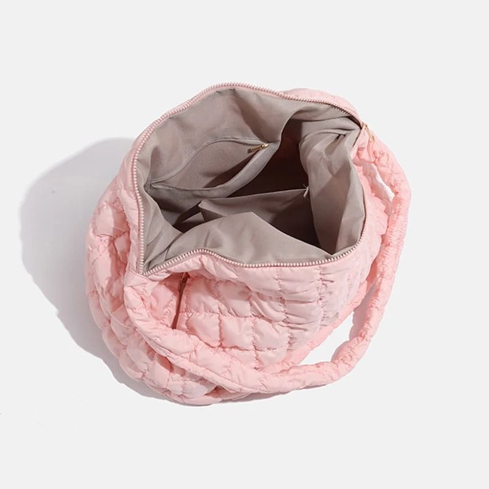 Fashionable Cloud Pleated LargeCapacity Tote And Crossbody Bag 3