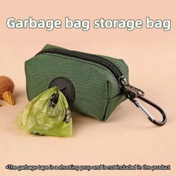 outdoor portable pet garbage bag dispenser