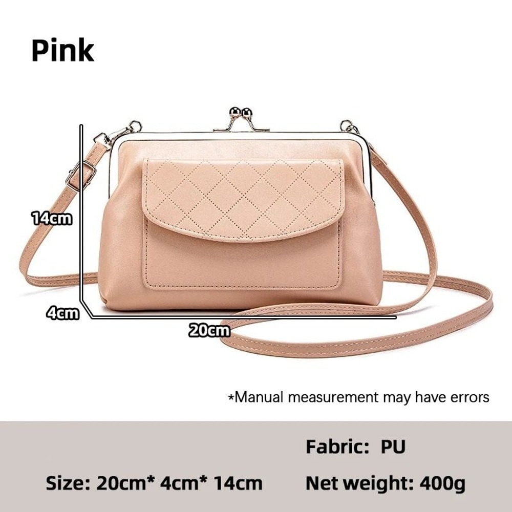 Fashionable Mandarin Duck Buckle SingleShoulder Mobile Phone Bag 9