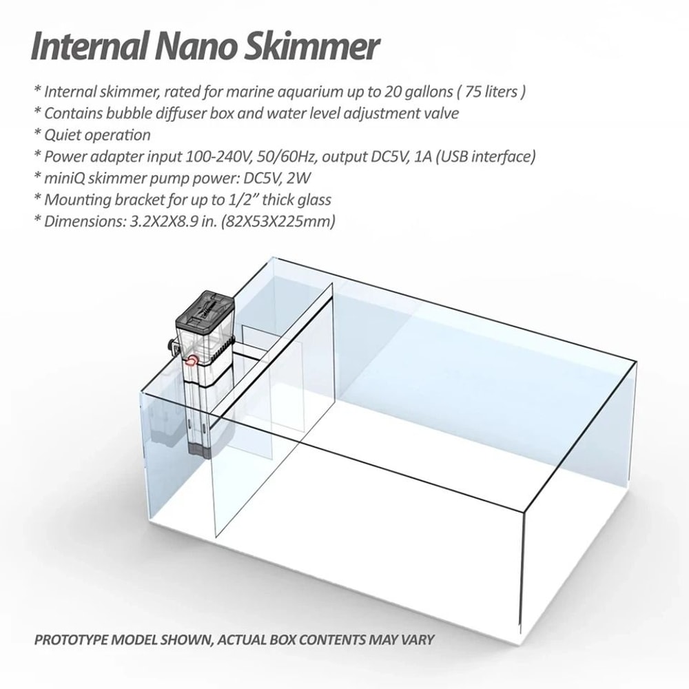 Internal Hanging Nano Protein Skimmer 2