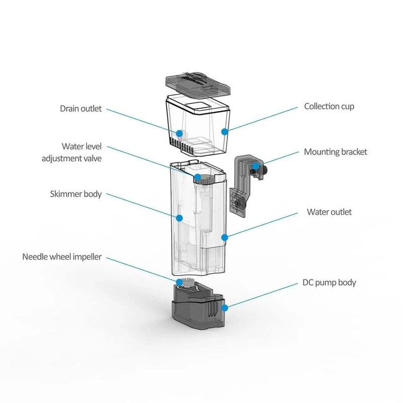 Internal Hanging Nano Protein Skimmer 5