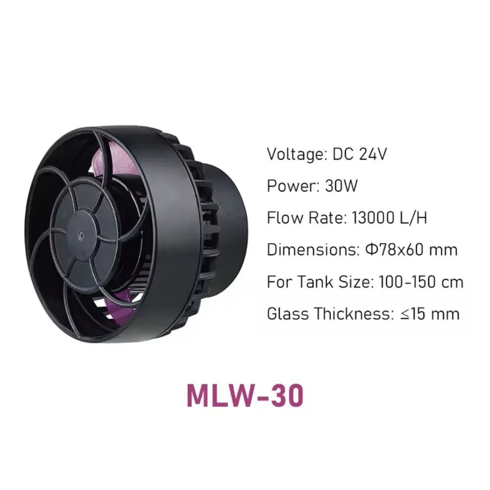 Professional Smart Wavemaker Flow Pump With LCD Controller 7