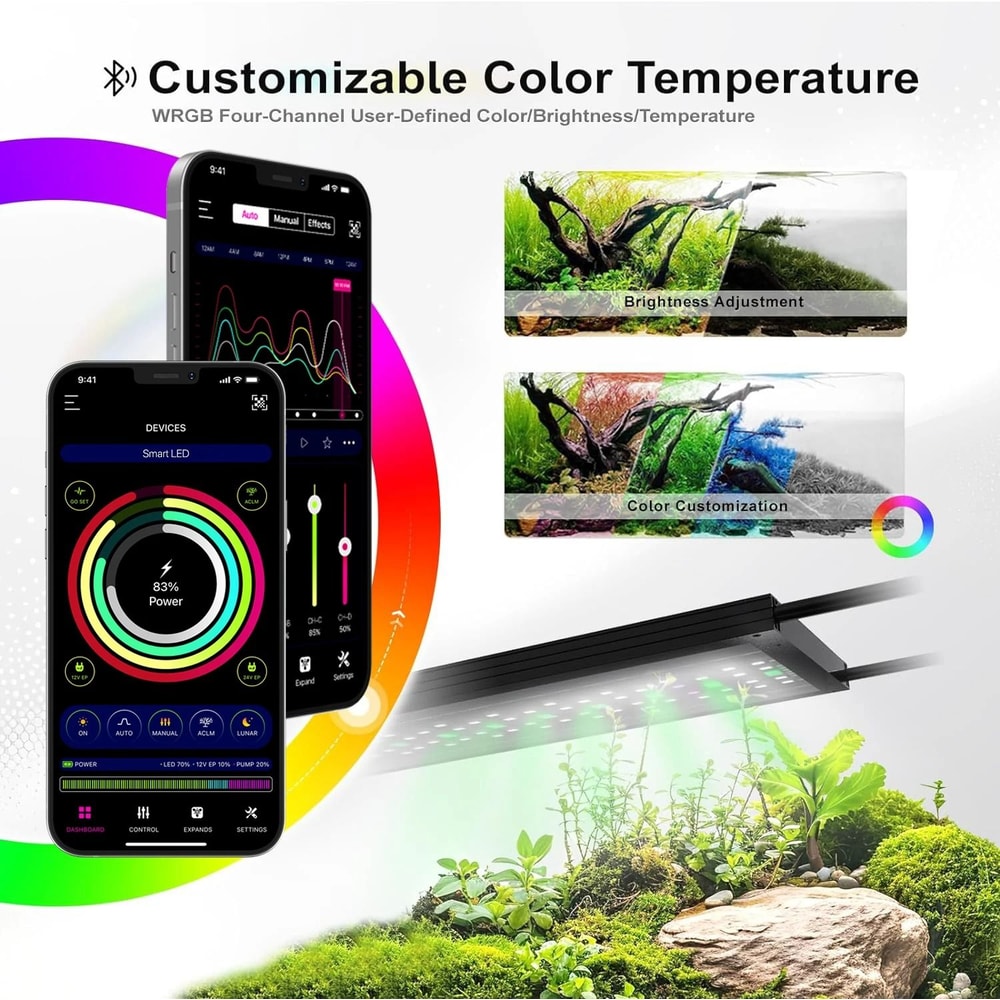 Extreme II Smart AppControlled LED Aquarium Light 6