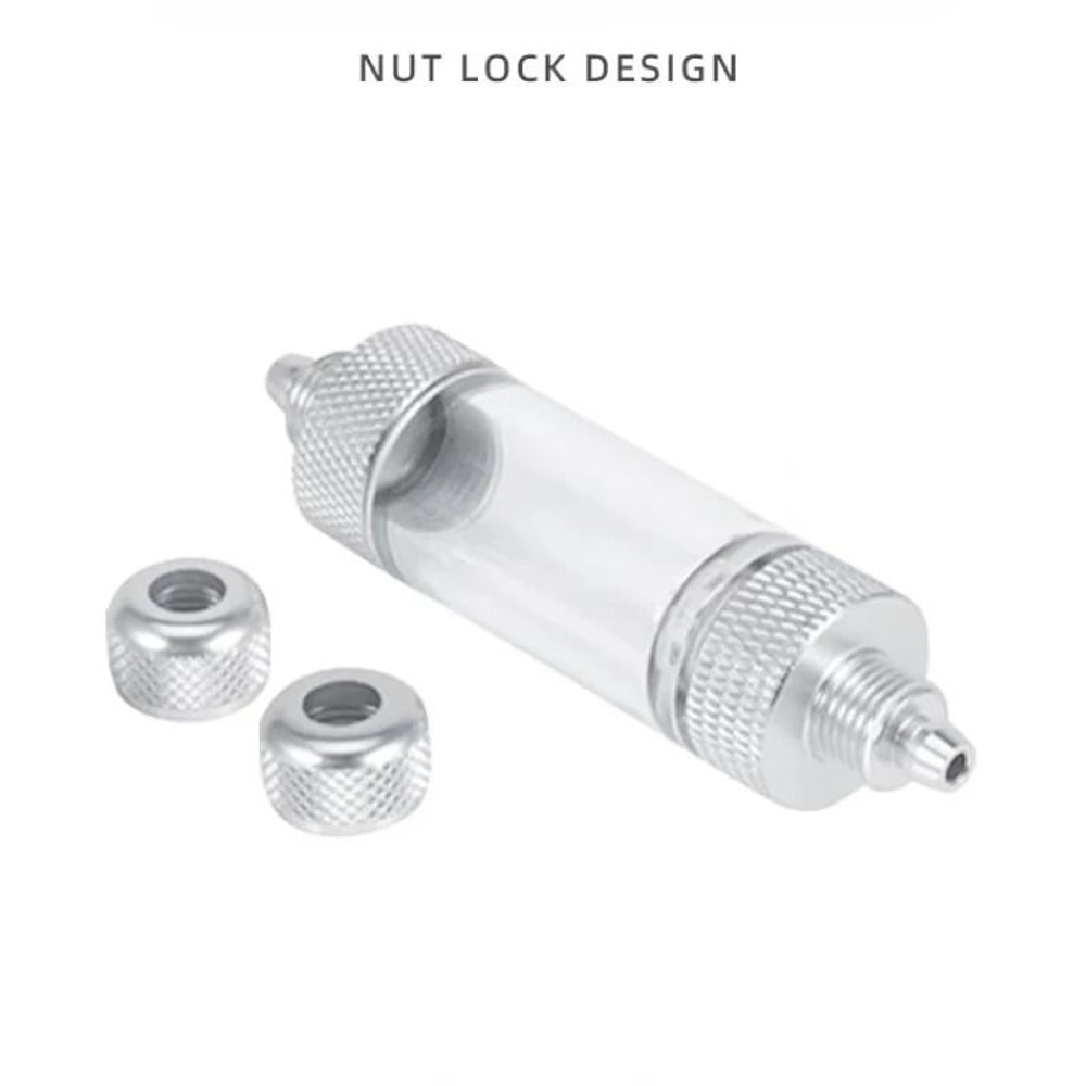 Precision DualHead CO2 Bubble Counter With Integrated Check Valve 4