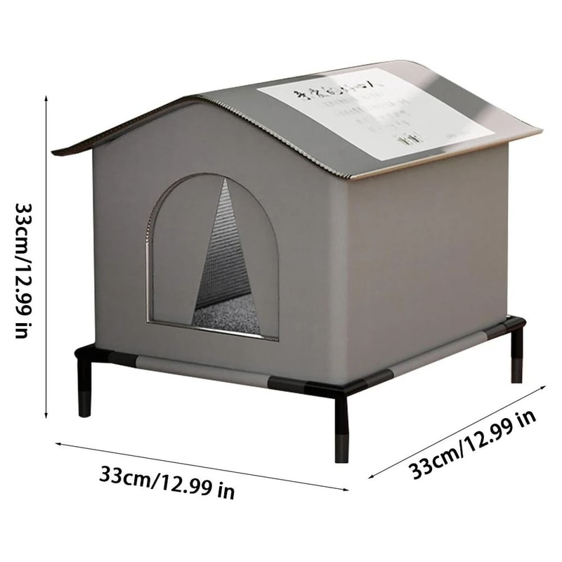 AllWeather Outdoor Insulated Pet Shelter 2