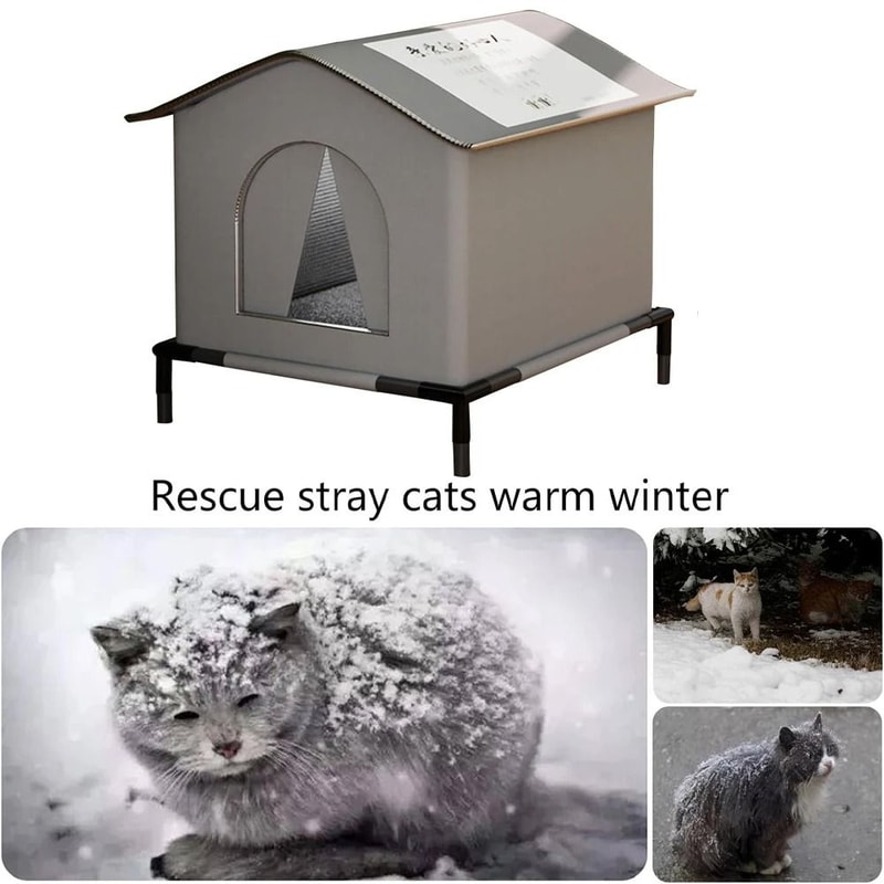AllWeather Outdoor Insulated Pet Shelter 4