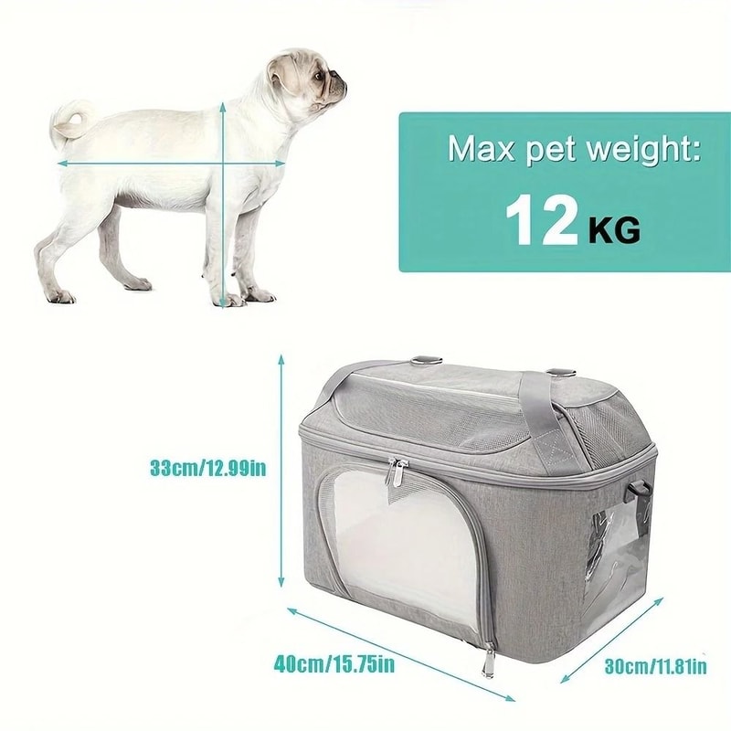 Professional Breathable Portable Pet Travel Carrier 5