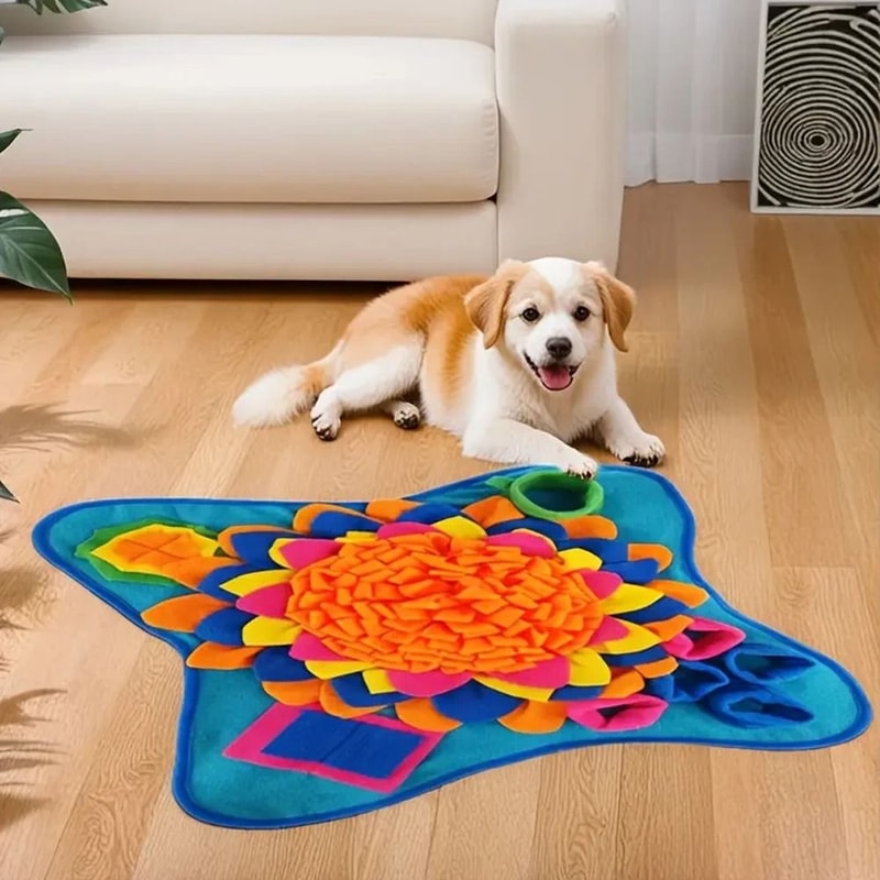 Interactive Pet Snuffle Mat For Healthy Slow Feeding 4