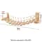 Premium WallMounted Wooden Cat Bridge And Climbing Ladder 1