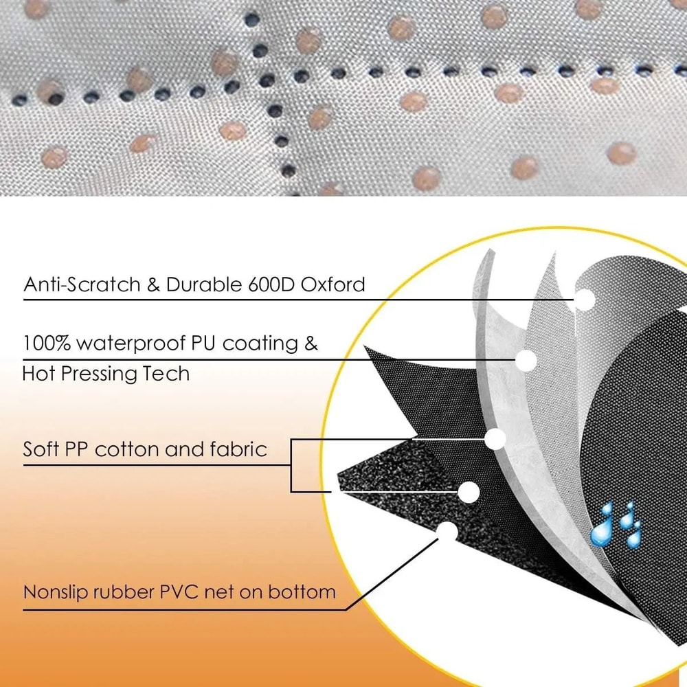 Professional Waterproof Nonslip Dog Car Seat Protector 4