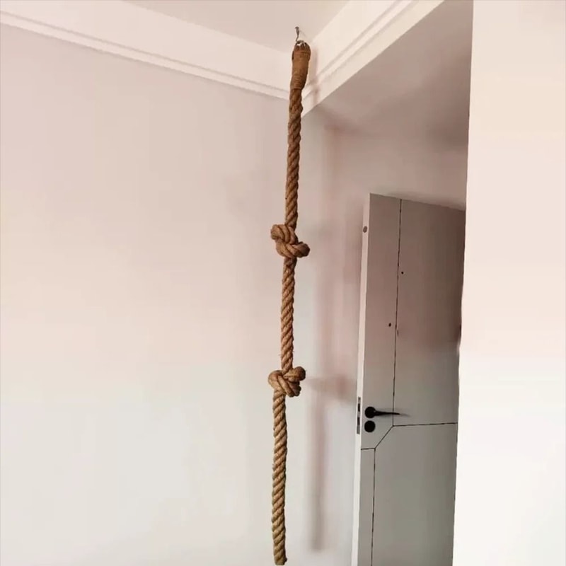 Professional Heavy Duty Ceiling And Wall Mounted Cat Climbing Rope 3