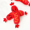 Professional Hot Dog Squeaky Plush Pet Toy 0