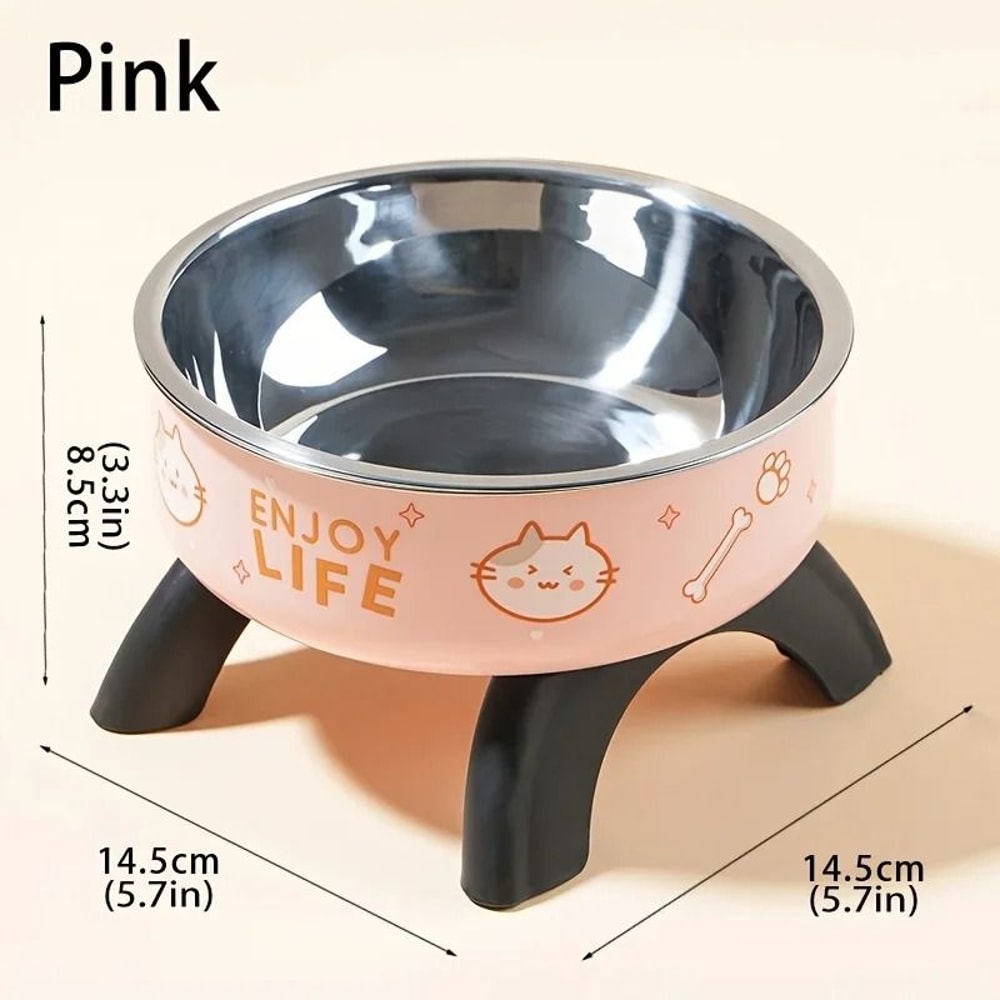 Professional Elevated AntiTip Stainless Steel Pet Bowl 6