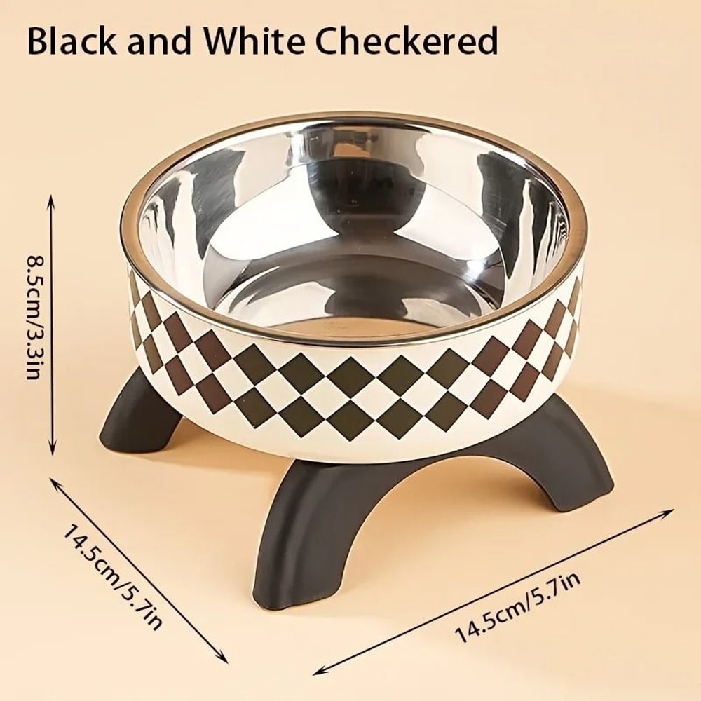 Professional Elevated AntiTip Stainless Steel Pet Bowl 7
