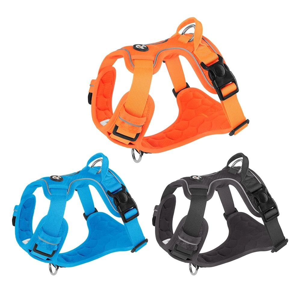 Professional NoPull Reflective Nylon Safety Dog Harness 6