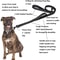 Professional HeavyDuty DualHandle Reflective Safety Leash 1
