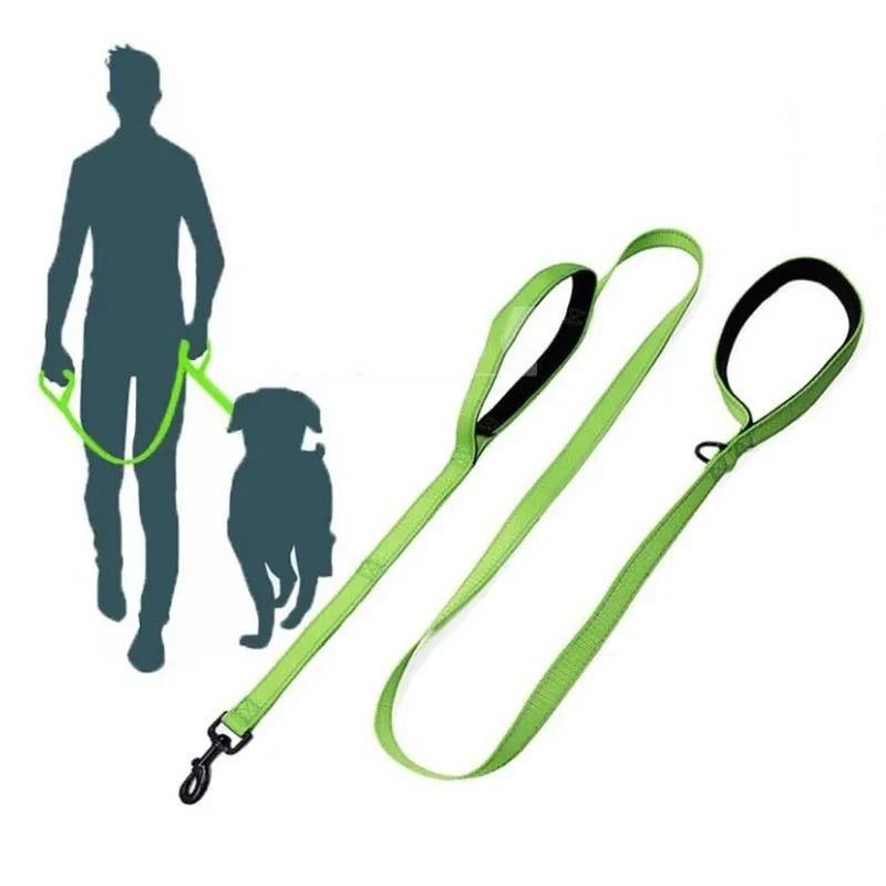 Professional HeavyDuty DualHandle Reflective Safety Leash 5