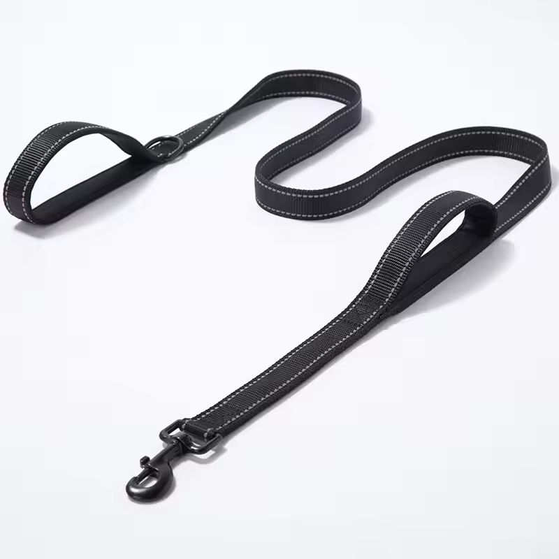 Professional HeavyDuty DualHandle Reflective Safety Leash 6