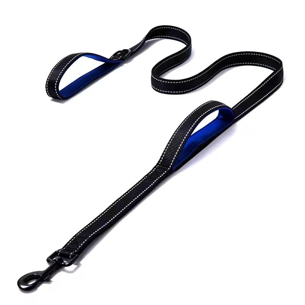 Professional HeavyDuty DualHandle Reflective Safety Leash 8