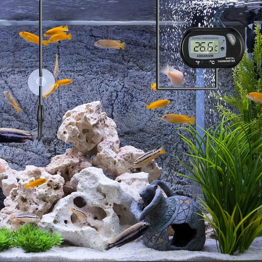 Professional LCD Digital Aquarium And Reptile Thermometer 5