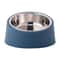 Professional Angled Stainless Steel AntiTip Pet Bowl 7