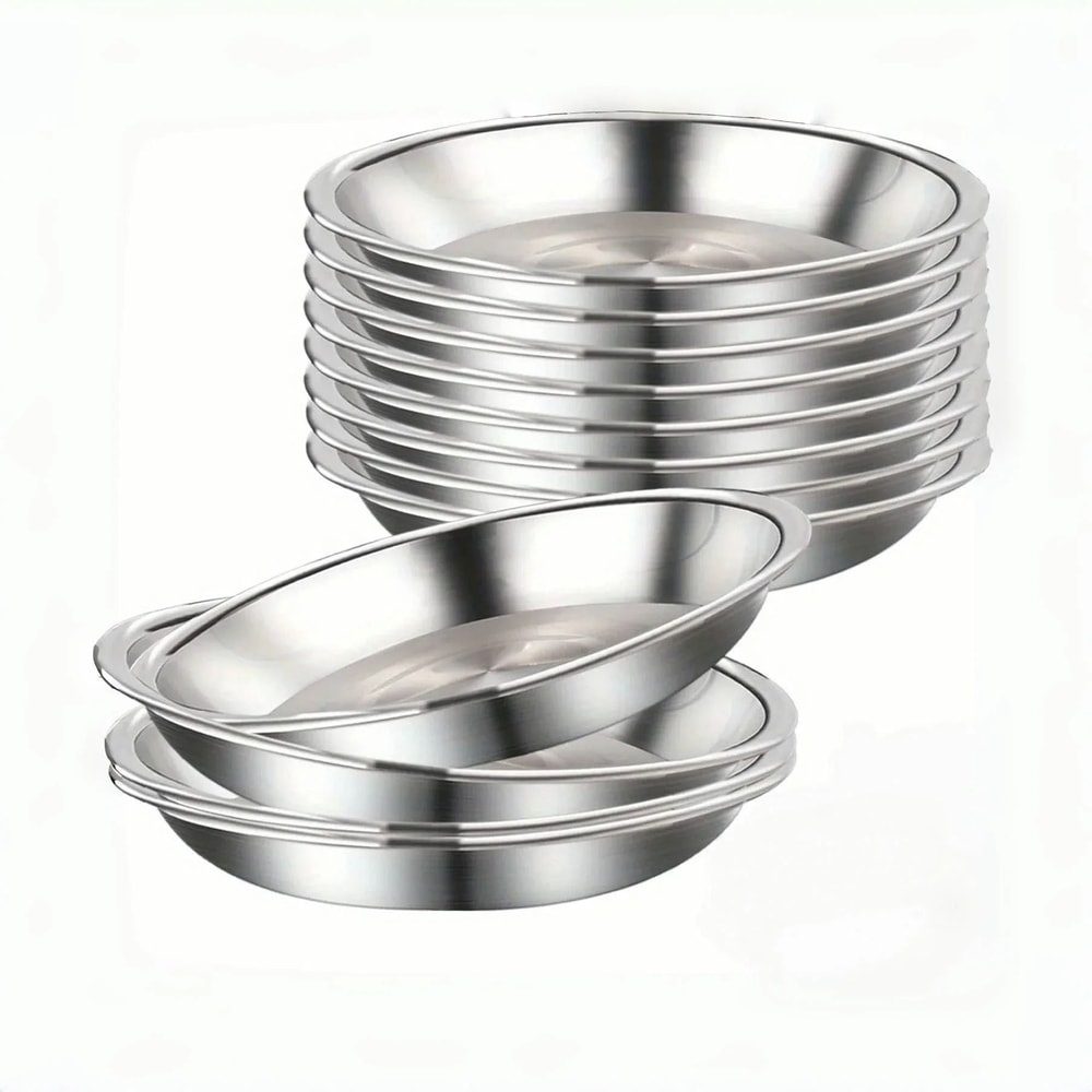 Professional Stainless Steel SlipResistant Cat Bowl Set 8