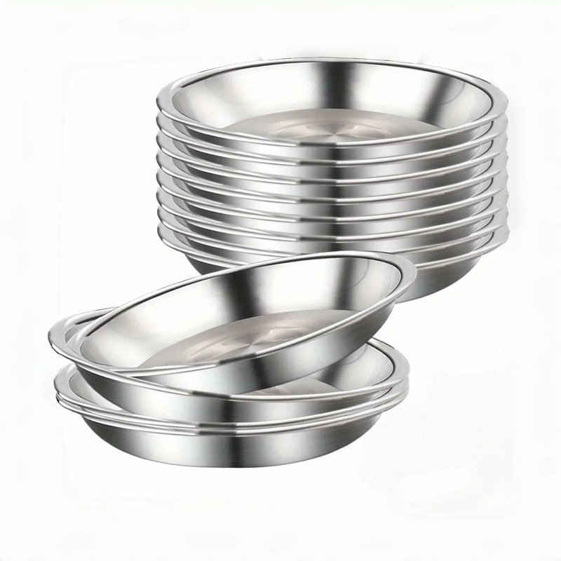 Professional Stainless Steel SlipResistant Cat Bowl Set 8