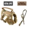 Professional Tactical Nylon Cat And Small Dog Harness Leash Kit 8