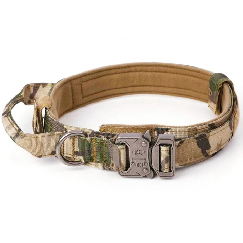 Tactical Military Dog Collar With Integrated Control Handle 10