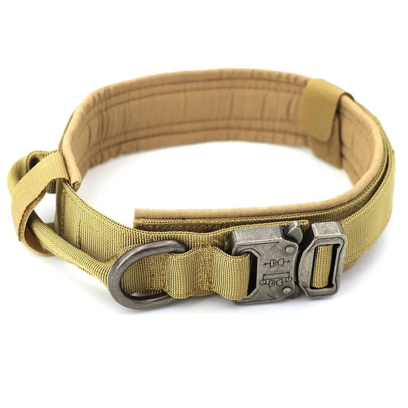 Tactical Military Dog Collar With Integrated Control Handle 11