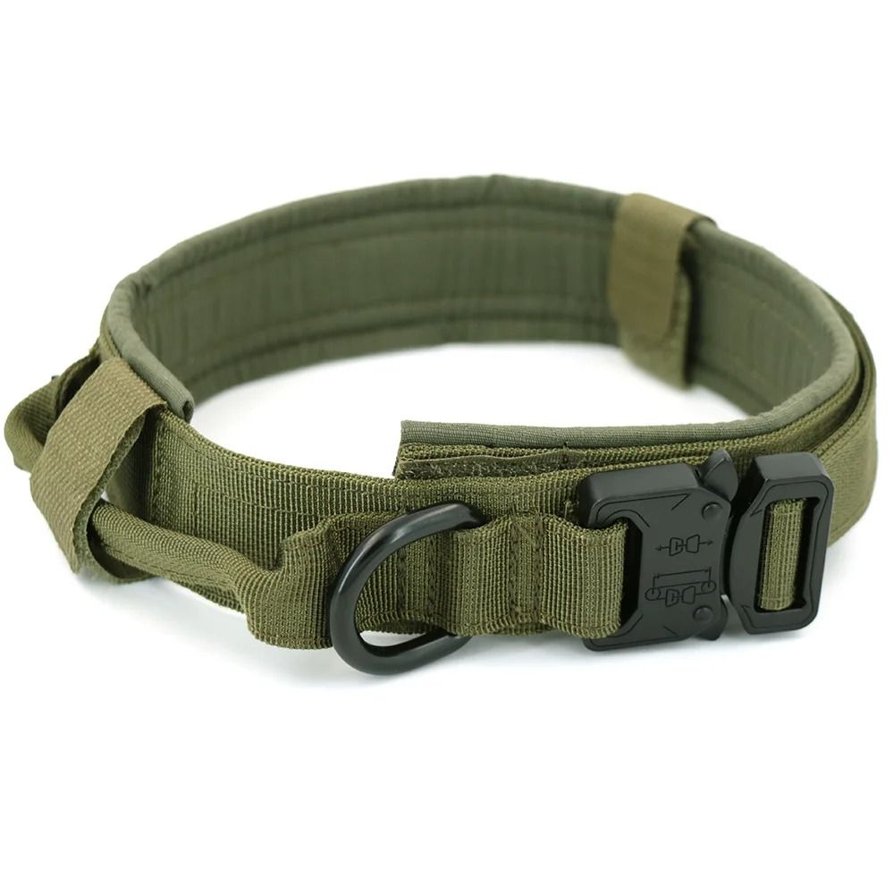 Tactical Military Dog Collar With Integrated Control Handle 8